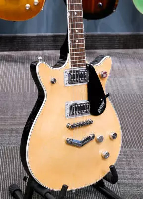 Store Special Product - Gretsch Guitars - G5222 Electromatic Double Jet BT with V-Stoptail, Laurel Fingerboard - Aged Natural